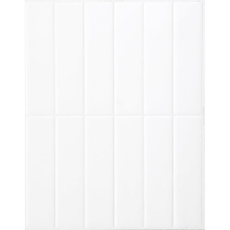 SMART TILES Peel and Stick Backsplash - 5 Sheets of 11.43"" x 9"" - 3D Adhesive Peel and Stick Tile Backsplash for Kitchen, Bathroom, Wall Tile - Image 1